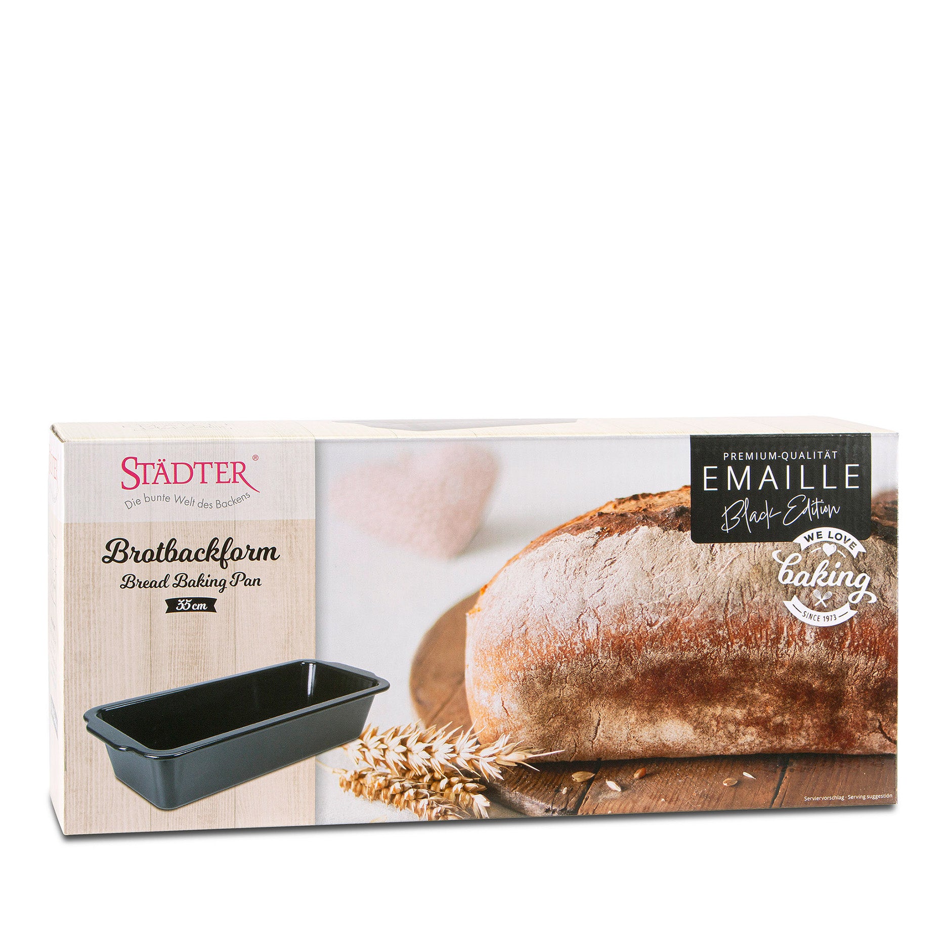 EMAILLE Brødform 35x14,5 cm